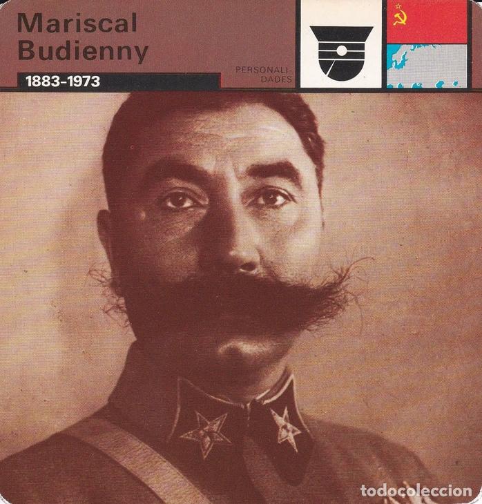 Cartoline: FICHA PERSONALIDADES 241: MARISCAL BUDIENNY. 1883-1973 - Varios