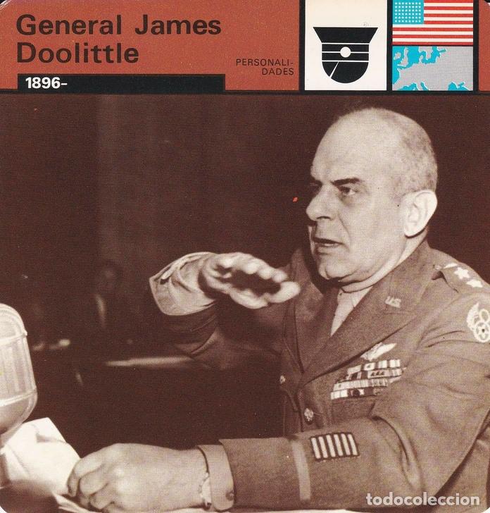 Cartoline: FICHA PERSONALIDADES 281: GENERAL JAMES DOOLITLE. 1896 - Varios