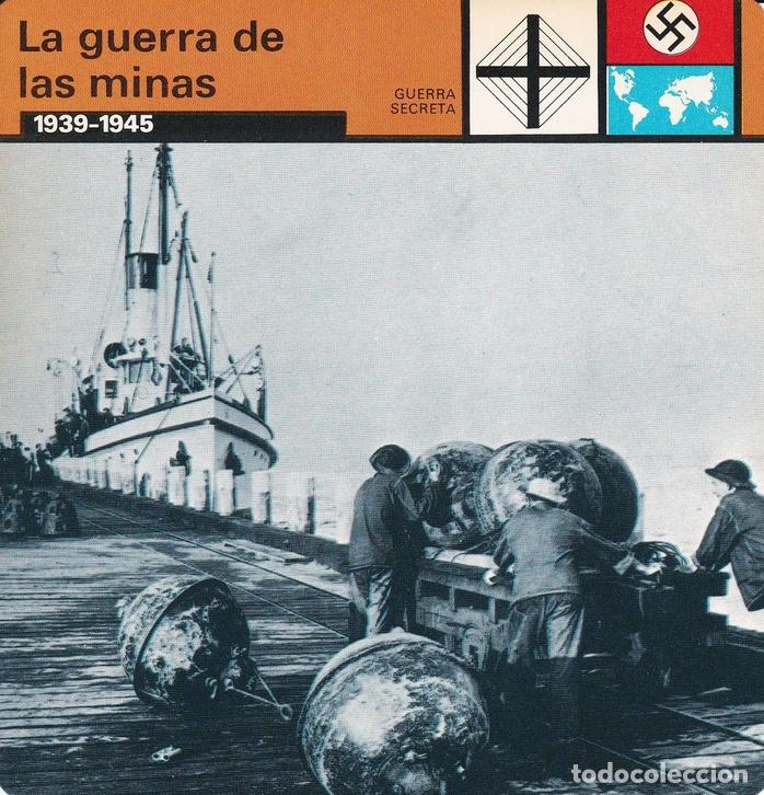Cartoline: FICHA GUERRA SECRETA 331: LA GUERRA DE LAS MINAS. 1939-1945 - Varios
