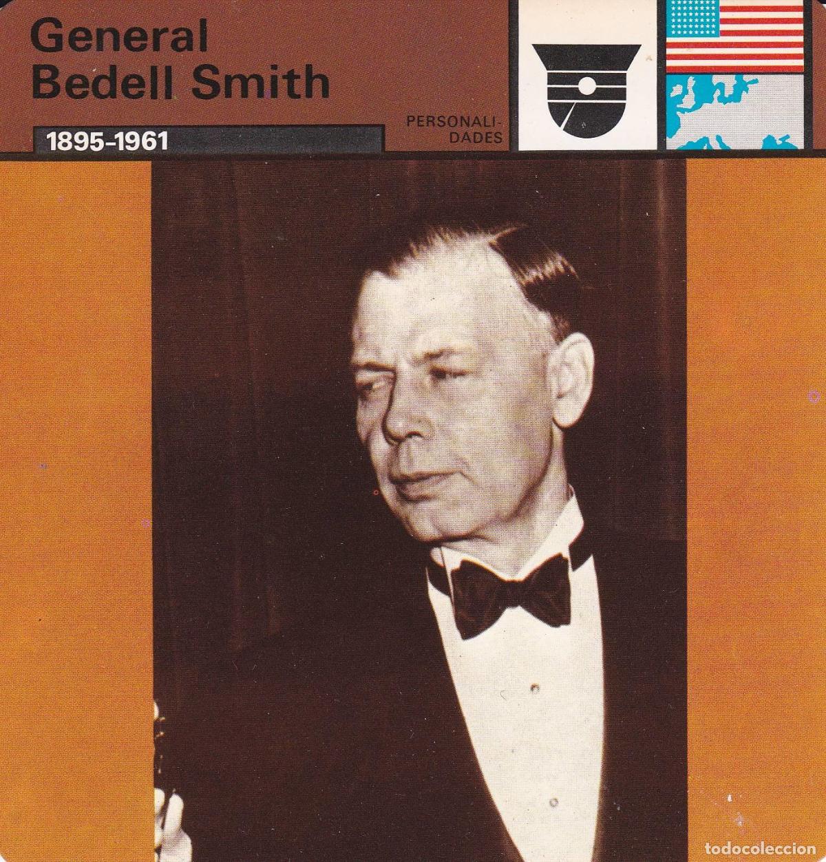 Cartoline: FICHA PERSONALIDADES 279: GENERAL BEDELL SMITH. 1895-1961 - Varios