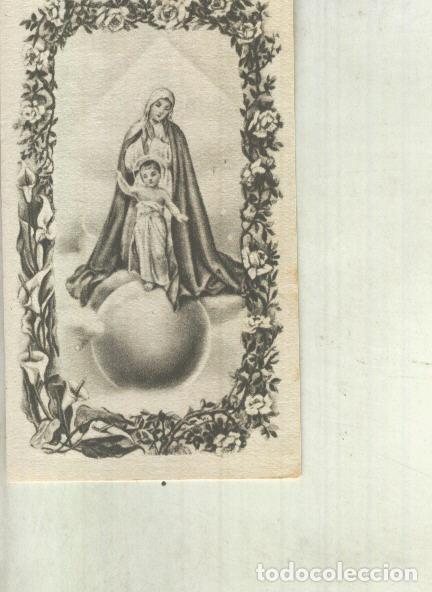 Postales: Estampa: De la imitacion de La Santisima Virgen, la humildad de Maria - varios