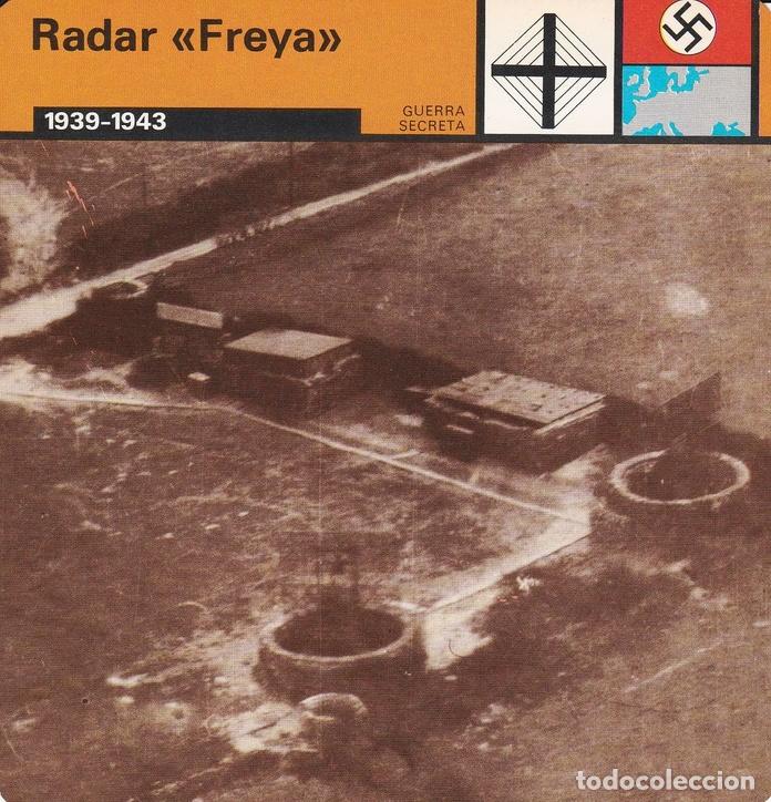 Cartoline: FICHA GUERRA SECRETA 329: RADAR FREYA. 1939-1943 - Varios