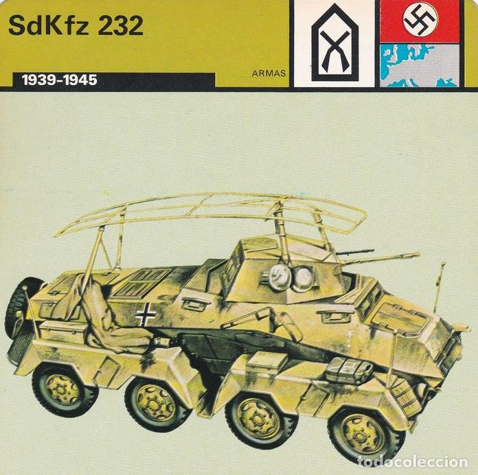 Cartoline: FICHA ARMAS 386: SDKFZ 232. 1939-1945 - Varios