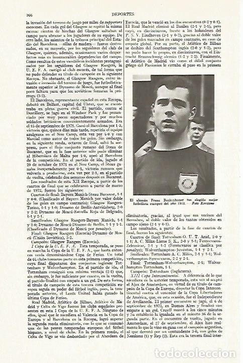 Cartoline: LAMINA ESPASA 13351: Franz Beckenbauer - Varios