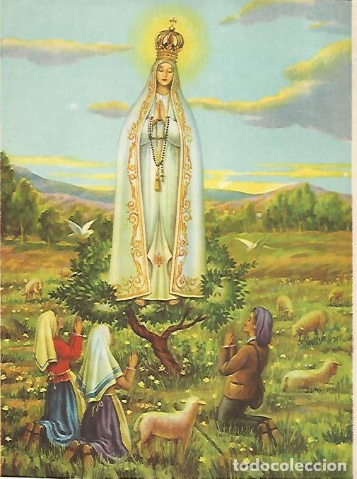 Postales: LAMINA 13059: La Virgen de Fatima - Varios