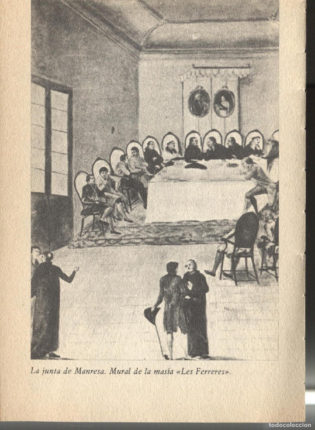 Postales: Lamina 28: Historia de Espa&ntilde;a: Mural en la masia Les Ferreres de La Junta de Manresa