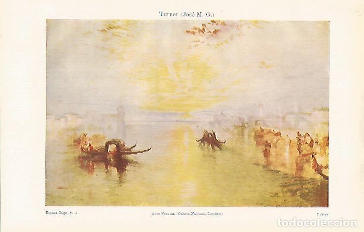 Postkarten: LAMINA ESPASA 31795: Ante Venceia por Turner - Varios
