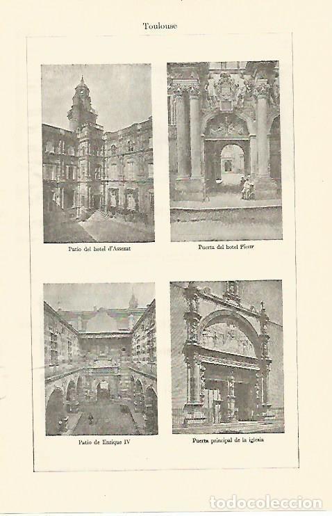 Postcards: LAMINA ESPASA 1389: Toulouse - Varios Autores