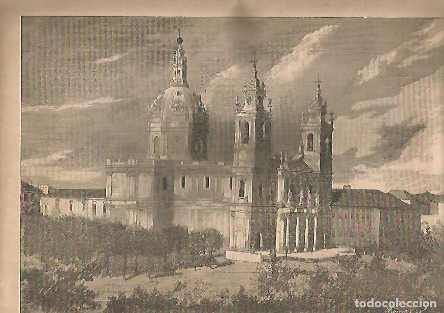 Postales: LAMINA 13366: Iglesia de la Estrella en Lisboa - Varios