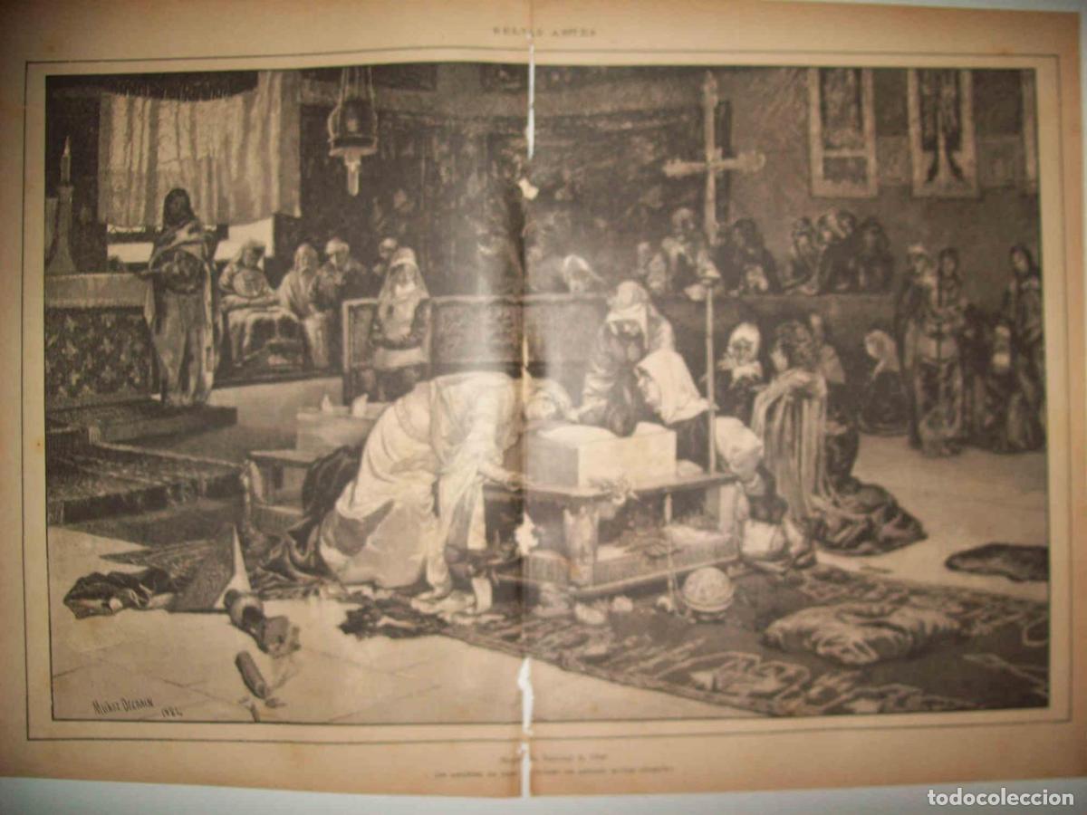 Postkarten: LAMINA 13393: Los amantes de Teruel, por A. Mu&ntilde;oz Degrain - Varios