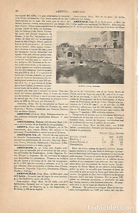 Cartoline: LAMINA ESPASA 5556: Fuente Aretusa en Siracusa - Varios Autores