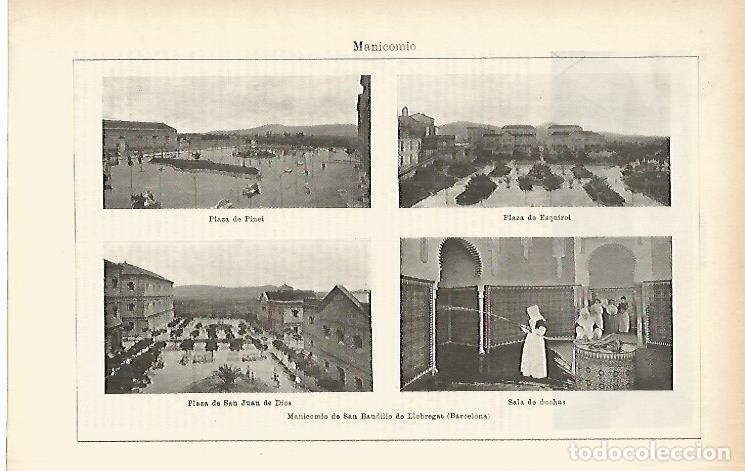 Postkarten: LAMINA ESPASA 3963: Manicomio de Sant Boi de Llobregat Barcelona - Varios Autores