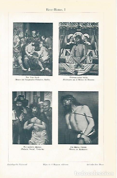 Postcards: LAMINA ESPASA 3218: Ecce Homo - Varios Autores