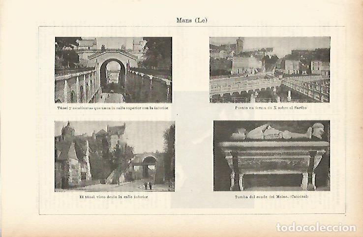 Cartoline: LAMINA ESPASA 3989: Le Mans Francia - Varios Autores