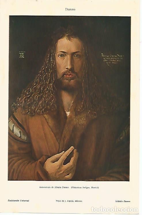 Postkarten: LAMINA ESPASA 3192: Autorretrato de Alberto Durero - Varios Autores