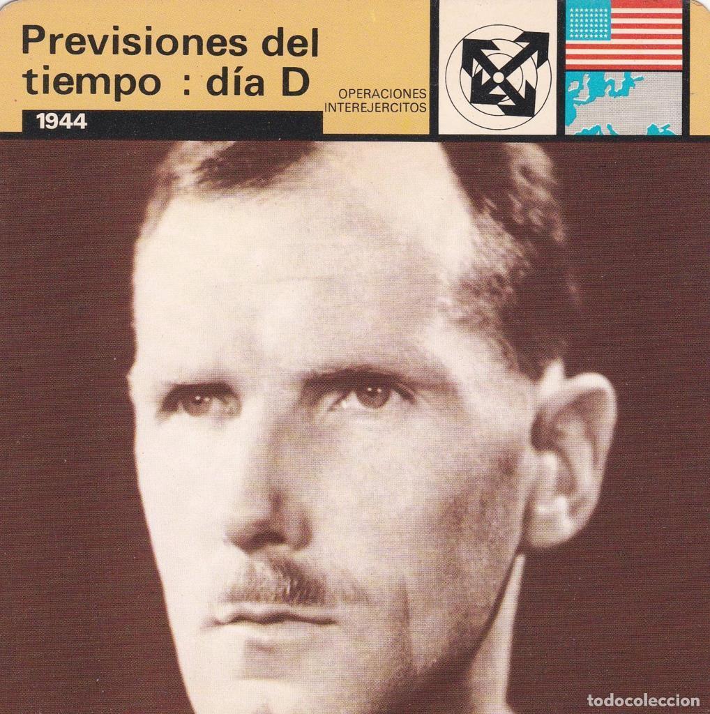 Postales: FICHA OPERACIONES INTEREJERCITOS: PREVISIONES DEL TIEMPO: DIA D. 1944 - NULL
