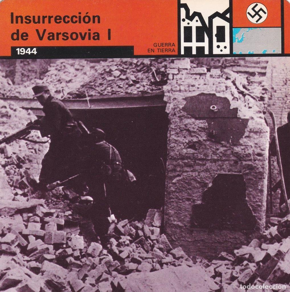Postkarten: FICHA GUERRA EN TIERRA: INSURRECCION DE VARSOVIA I. 1944 - NULL
