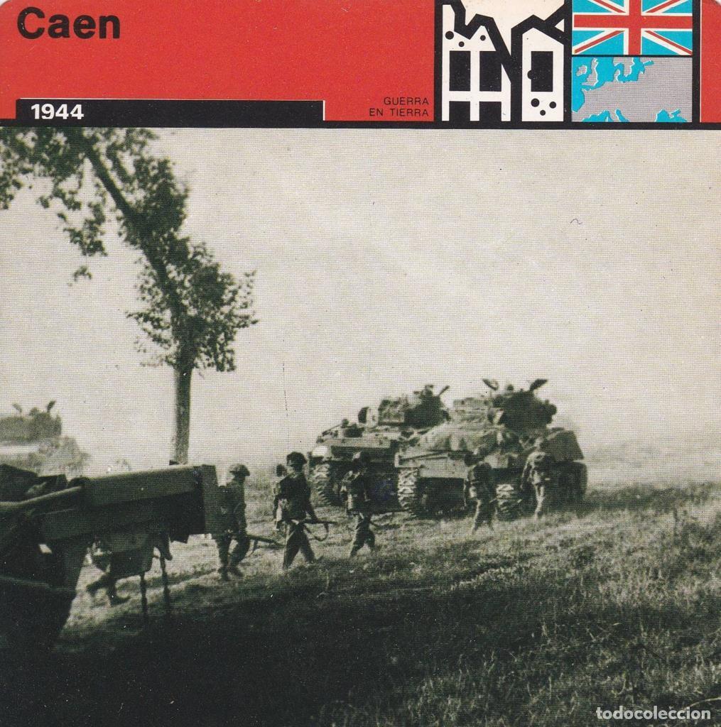Cartes Postales: FICHA GUERRA EN TIERRA: CAEN. 1944 - NULL