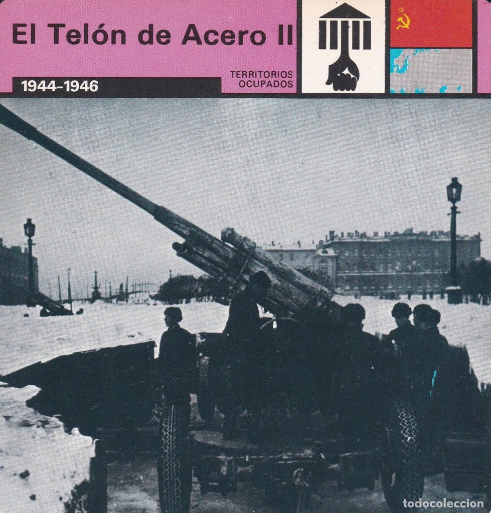 Postcards: FICHA TERRITORIOS OCUPADOS: EL TELON DE ACERO II. 1944-1946 - NULL