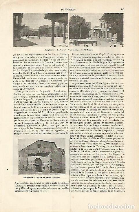 Postkarten: LAMINA ESPASA 3777: Edificios de Puigcerda Lleida - Varios Autores