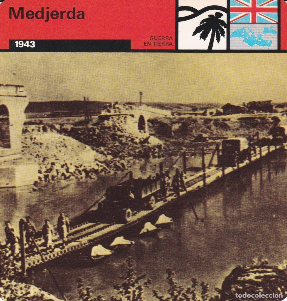 Postcards: FICHA GUERRA EN TIERRA: MEDJERDA. 1943 - NULL