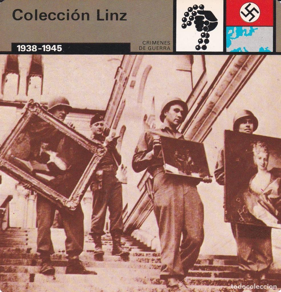 Postcards: FICHA CRIMENES DE GUERRA: COLECCI&Oacute;N LINZ. 1938-1945 - NULL