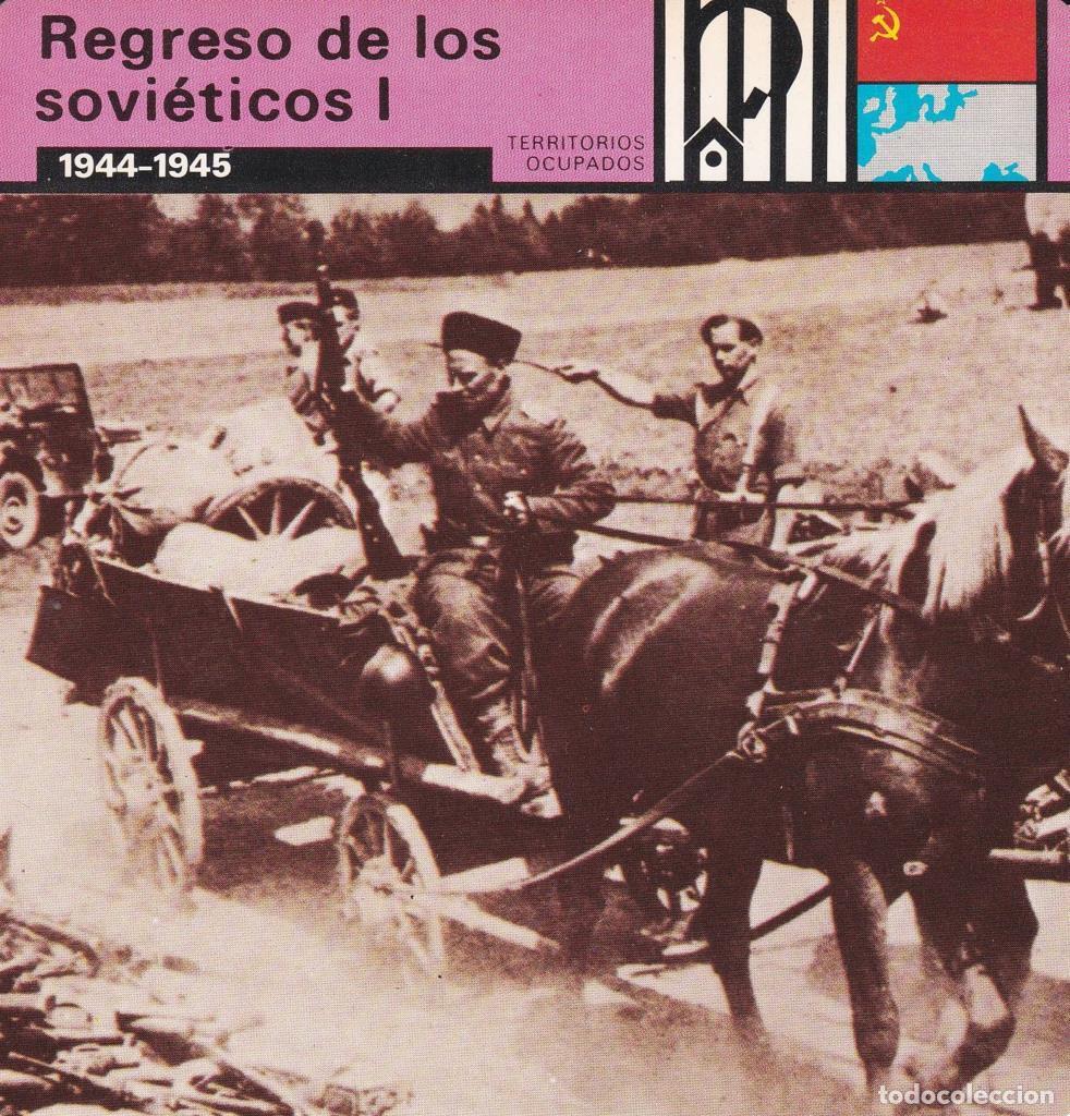 Postales: FICHA TERRITORIOS OCUPADOS: REGRESO DE LOS SOVIETICOS I. 1944-1945 - NULL