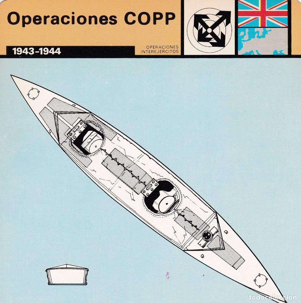 Cartes Postales: FICHA OPERACIONES INTEREJERCITOS: OPERACIONES COPP. 1943-1944 - NULL