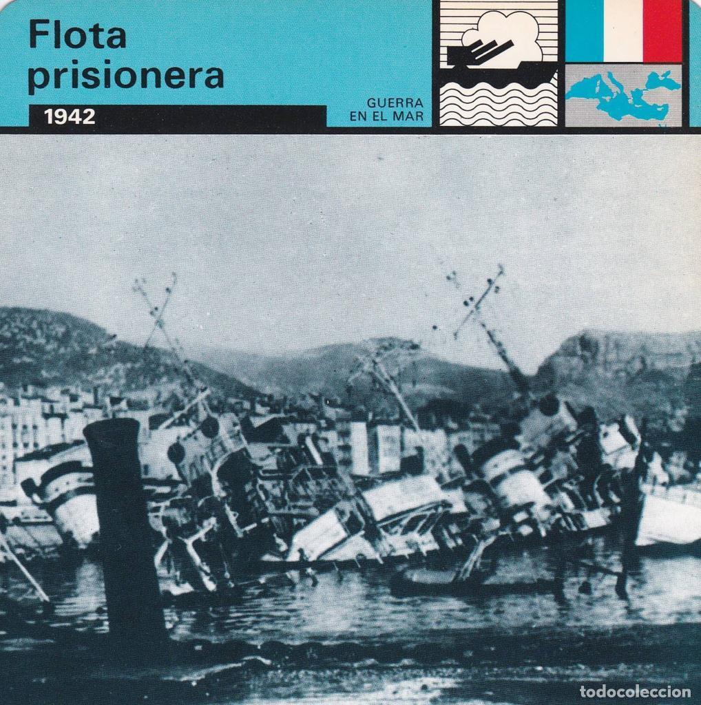 Cartes Postales: FICHA GUERRA EN EL MAR: FLOTA PRISIONERA. 1942 - NULL