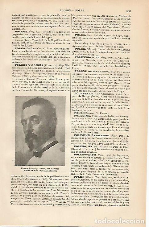 Postcards: LAMINA ESPASA 3340: Vicente Polero y Toledo retrato de Madrazo - Varios Autores