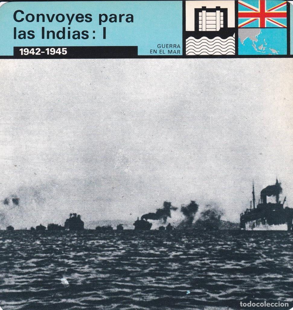 Postkarten: FICHA GUERRA EN EL MAR: CONVOYES PARA LAS INDIAS I. 1942-1945 - NULL