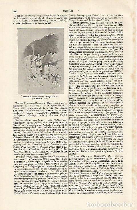 Postais: LAMINA ESPASA 20566: Lynmouth por Tucker - Varios