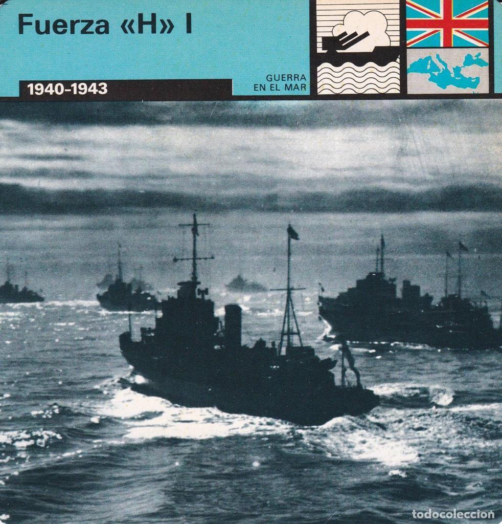 Cartes Postales: FICHA GUERRA EN EL MAR: FUERZA H&rdquo; I. 1940-1943&rdquo; - NULL