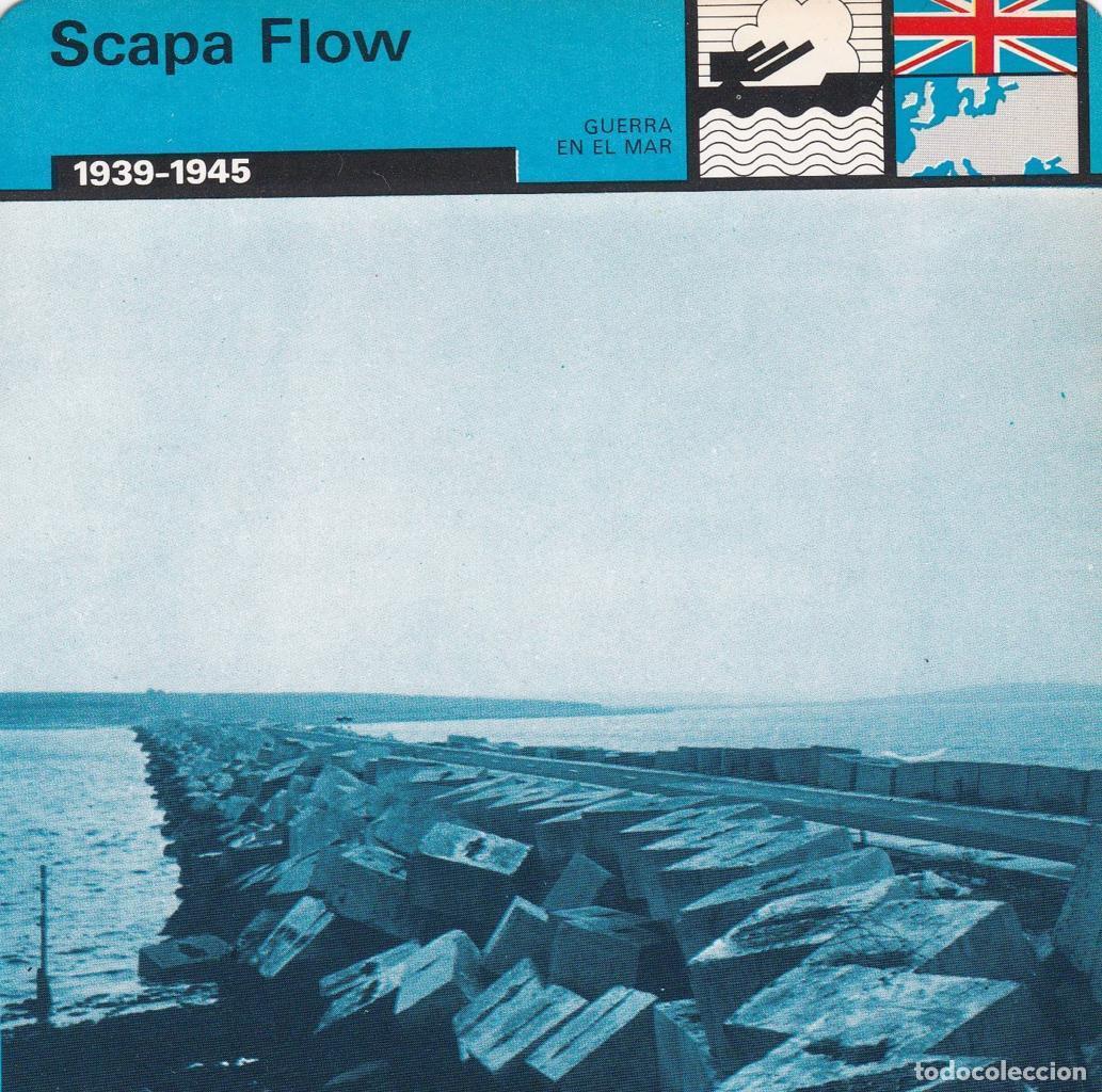 Cartes Postales: FICHA GUERRA EN EL MAR: SCAPA FLOW. 1939-1945 - NULL