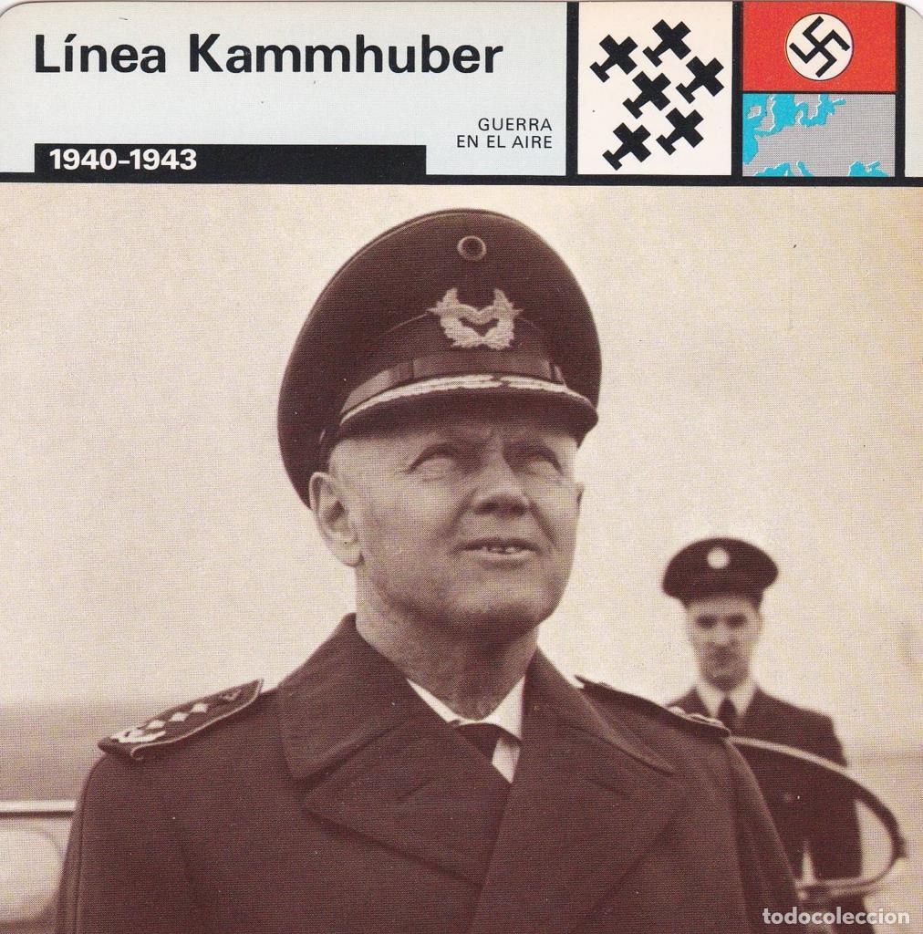 Cartes Postales: FICHA GUERRA EN EL AIRE: LINEA KAMMHUBER. 1940-1943 - NULL