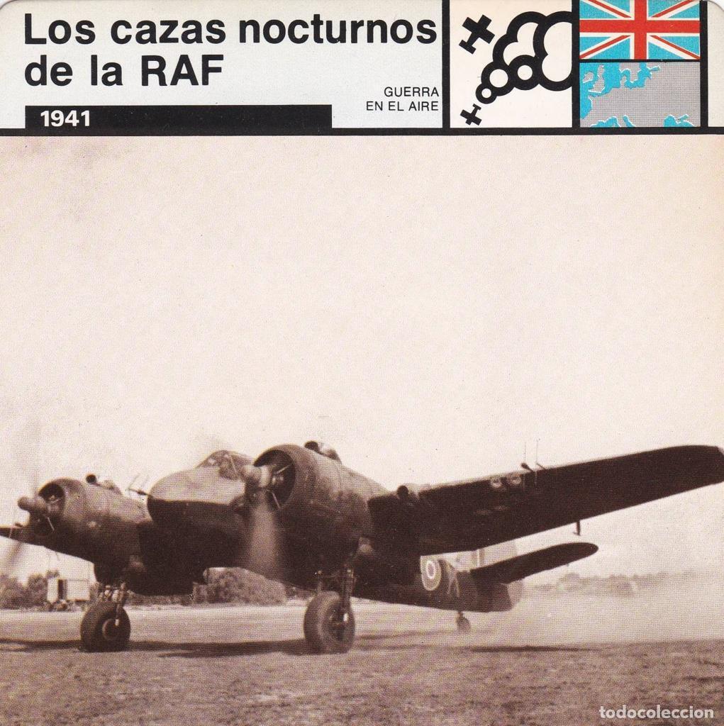Cartes Postales: FICHA GUERRA EN EL AIRE: LOS CAZAS NOCTURNOS DE LA RAF. 1941 - NULL