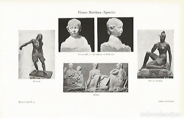 Cartoline: LAMINA ESPASA 2838: Esculturas de Ignacio Pinazo - Varios Autores