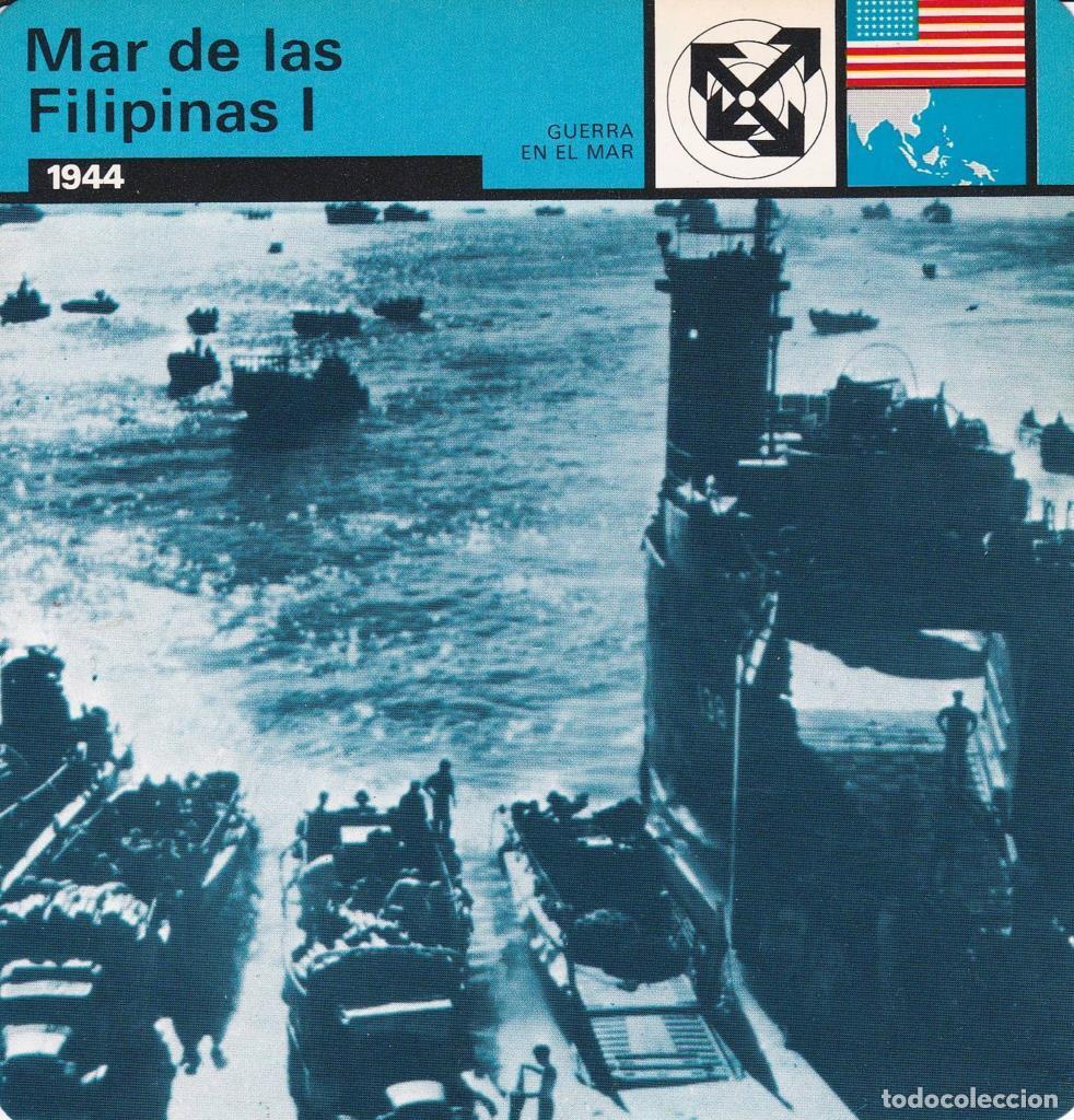 Postkarten: FICHA GUERRA EN EL MAR: MAR DE LAS FILIPINAS I. 1944 - NULL