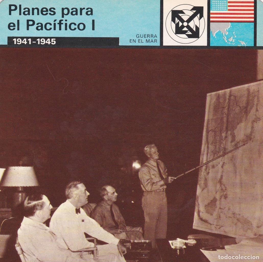 Postcards: FICHA GUERRA EN EL MAR: PLANES PARA EL PACIFICO I. 1941-1945 - NULL