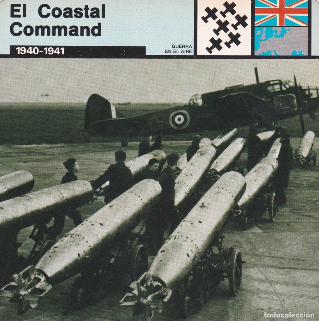 Postcards: FICHA GUERRA EN EL AIRE: EL COASTAL COMMAND. 1940-1941 - NULL