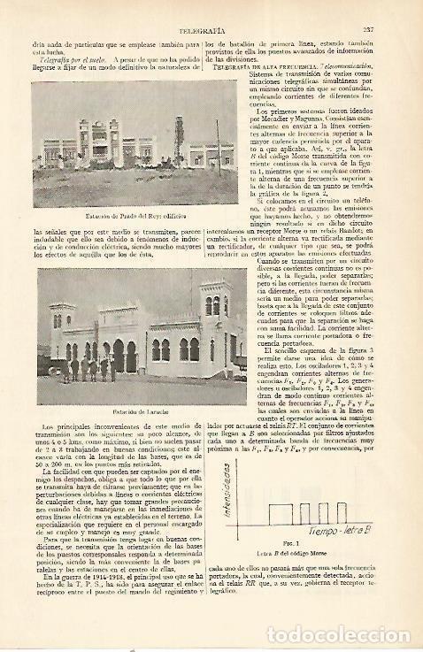 Postais: LAMINA ESPASA 22385: Estacion de Prado del Rey Madrid - Varios