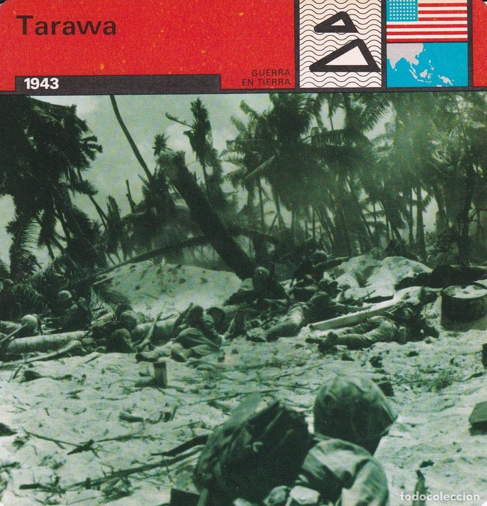 Postcards: FICHA GUERRA EN TIERRA: TARAWA. 1943 - NULL
