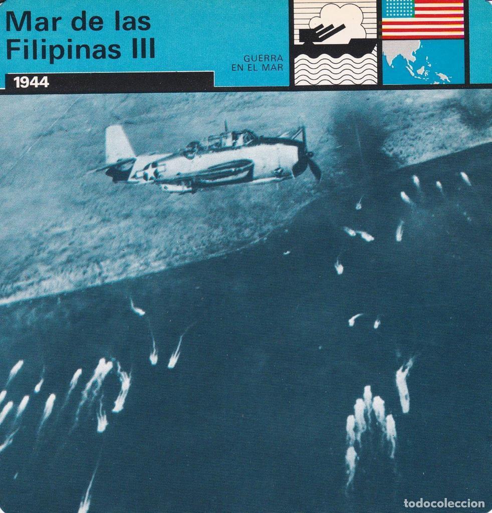 Postkarten: FICHA GUERRA EN EL MAR: MAR DE LAS FILIPINAS III. 1944 - NULL