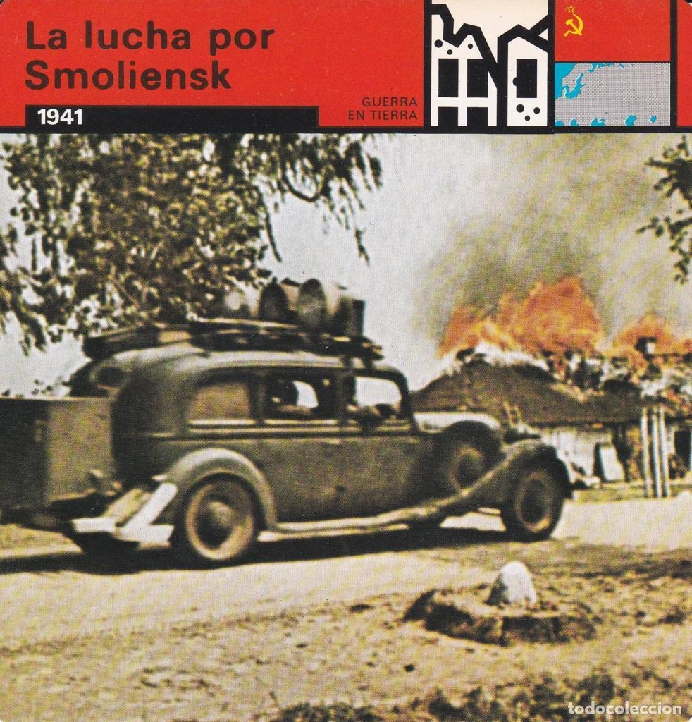 Postcards: FICHA GUERRA EN TIERRA: LA LUCHA POR SMOLIENSK. 1941 - NULL