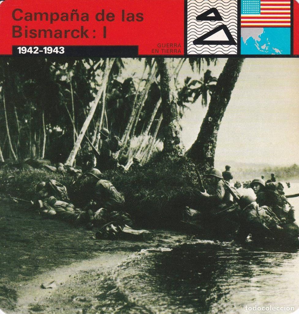 Cartoline: FICHA GUERRA EN TIERRA: CAMPA&Ntilde;A DE LAS BISMARCK: I. 1942-1943 - NULL