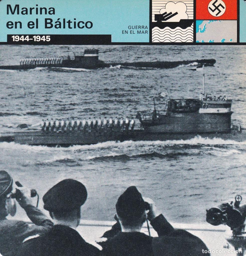 Postcards: FICHA GUERRA EN EL MAR: MARINA EN EL BALTICO. 1944-1945 - NULL