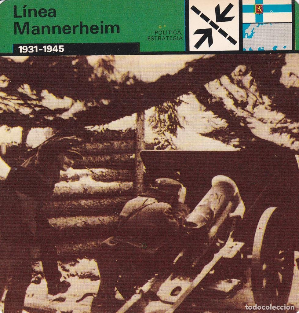 Cartes Postales: FICHA POLITICA, ESTRATEGIA: LINEA MANNERHEIM. 1931-1945 - NULL