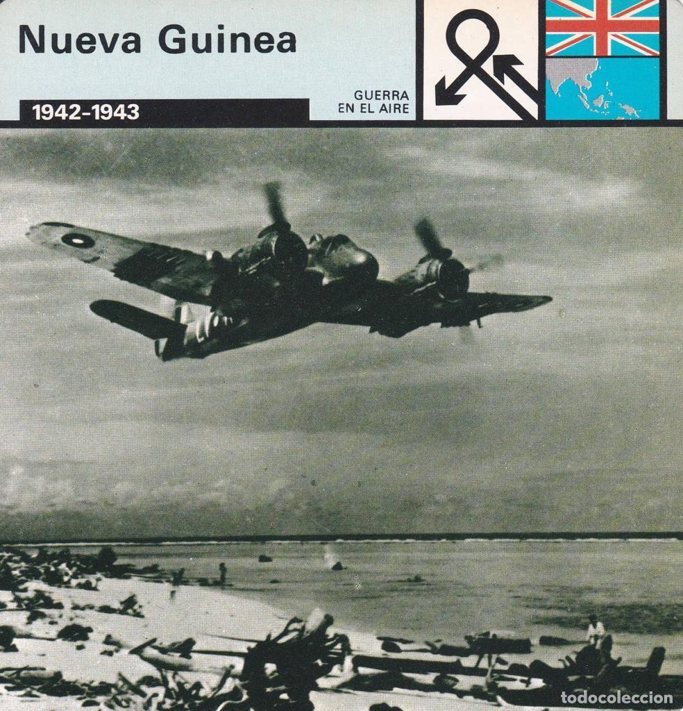 Cartes Postales: FICHA GUERRA EN EL AIRE: NUEVA GUINEA. 1942-1943 - NULL