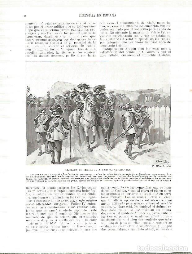 Postkarten: LAMINA 9101: Llegada de Felipe IV a Barcelona en 1626 - Manuel Rodriguez Codola