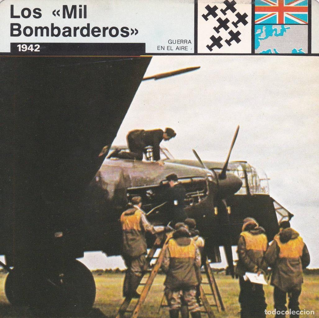 Cartoline: FICHA GUERRA EN EL AIRE: LOSMIL BOMBARDEROS&rdquo;. 1942&rdquo; - NULL